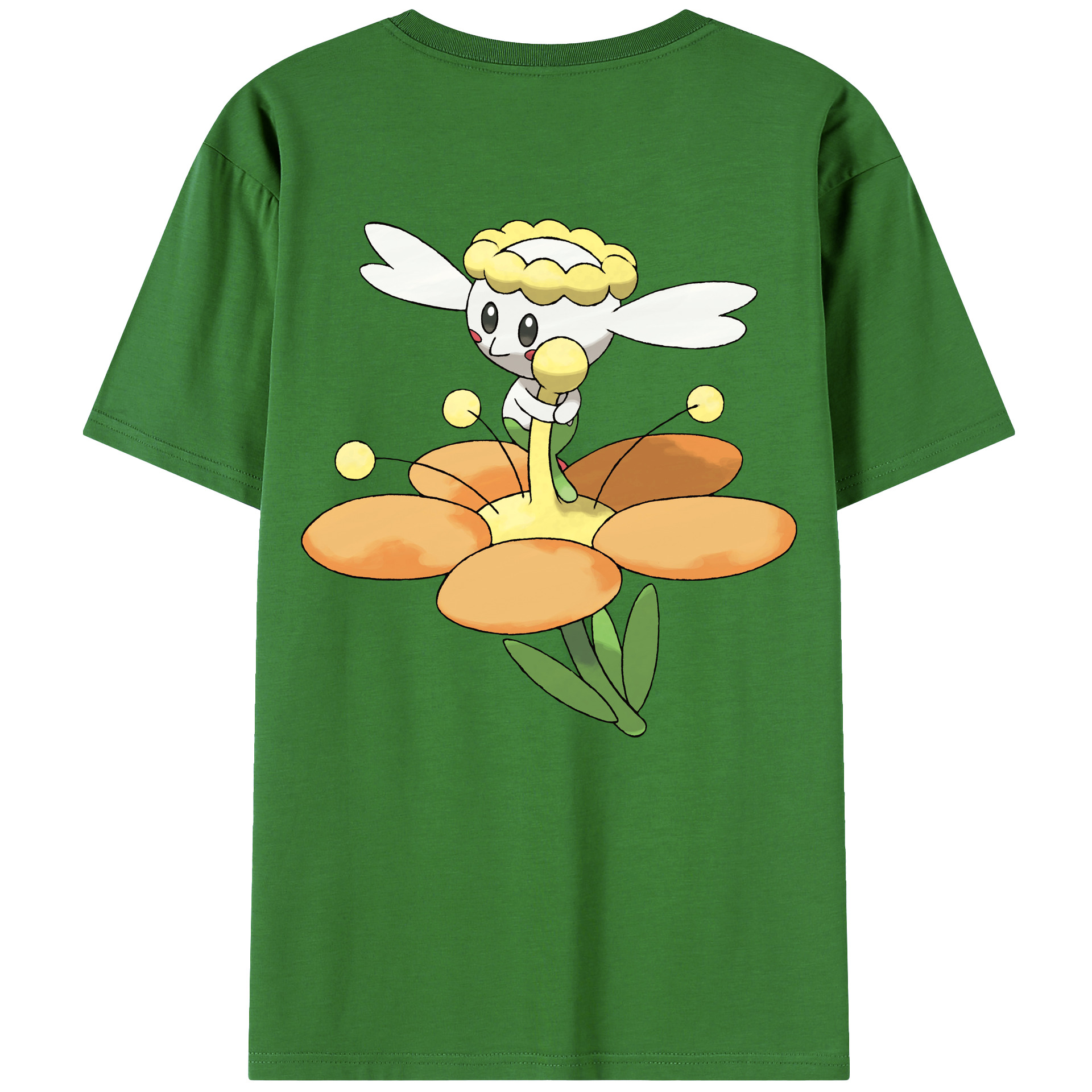 （画像用） ポケットモンスター Pokémon レディース半袖Tシャツ(バックプリント)